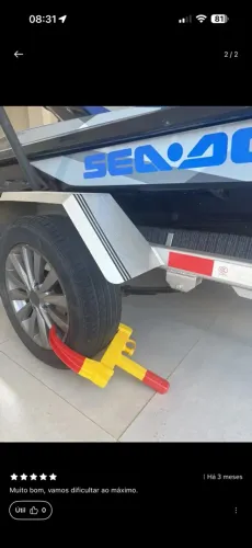 Vendo anti furto para reboque