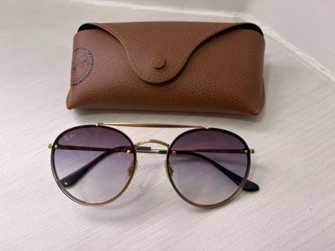 Oculos De Sol Ray Ban Double Bridge Blaze