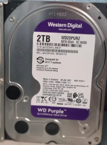 HD WD Purple 2TB WD20PURZ SATA