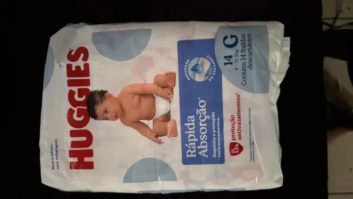 FRALDA G HUGGIES