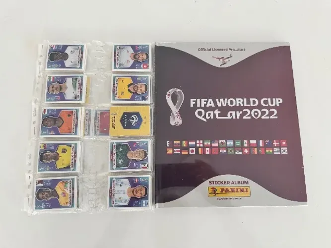 Album copa 2022 versao mexico com set borda branca