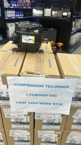 COMPRESSOR TECUMSEH (-TCW360Y-ES) 1/5HP 220V MONO R134