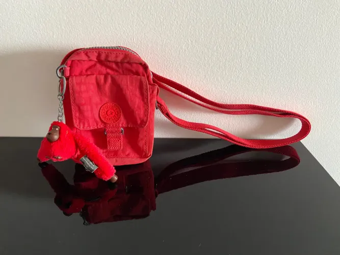 Bolsa Kipling Original - Rosa transversal