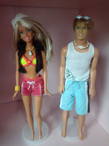 Barbie & Ken Cali Girl Vintage Doll Collection 2003