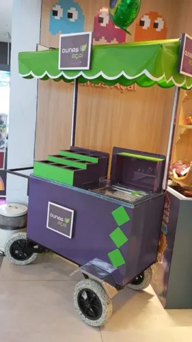 Carrinho para açaí novo pra vender