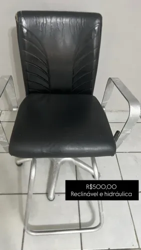 Cadeira reclinável para salão