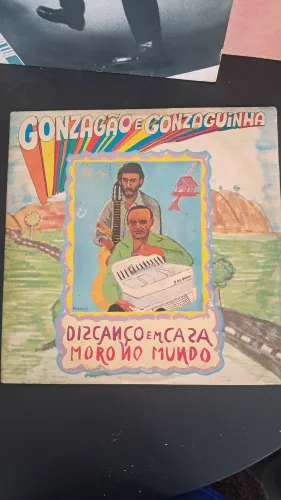 Vinil Gonzagão e Gonzaguinha- Discanço em casa moro no mundo