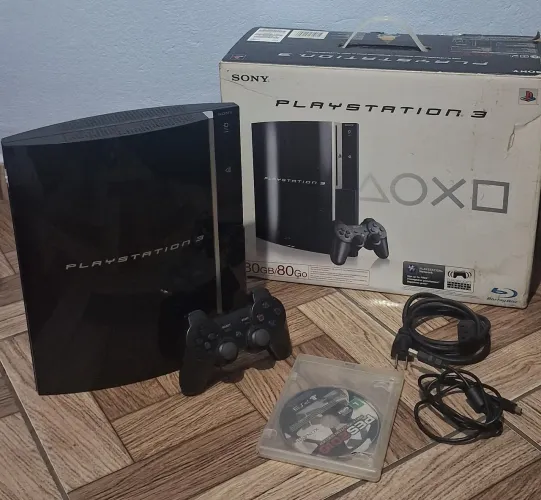 Sony playstation 3 Fat na caixa