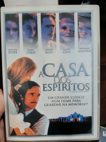 O DVD do filme A Casa dos Espíritos