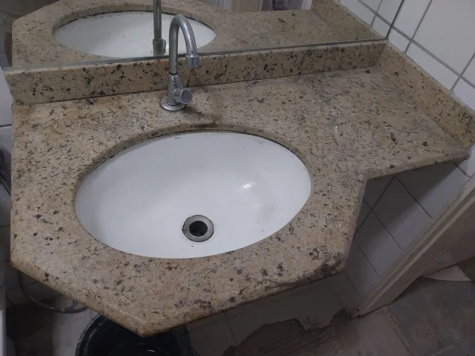Bancada em granito completa, 2 unidades