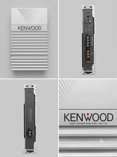Módulo Amplificador Mono Kenwood KAC-716 - Relíquia Old School!