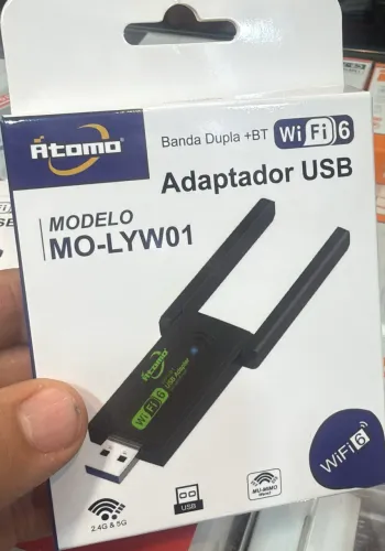 Adaptador USB Wi-Fi 5G ÁTOMO