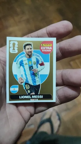 Figurinha Messi Legend Gold 2026