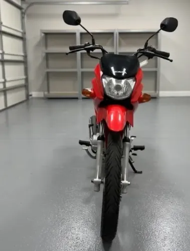 Moto pop 110 ano 2022 Honda vermelha