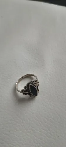 Angel medieval em prata