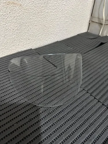 Viseira capacete transparente