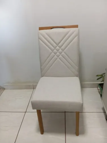 Cadeira P/Mesa de Jantar Estofada Simone Novo Direto da Fabrica 