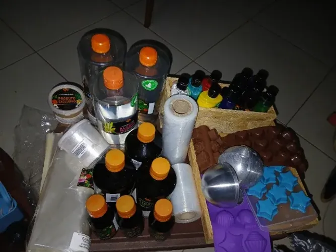 Produtos para sabonetes artesanais Peter Paiva 