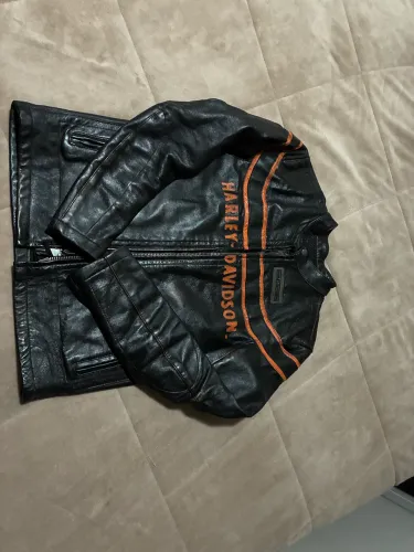 Jaqueta couro Harley Davidson S