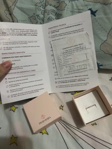 Anel prata rara com garantia fino de prata tamanho 17