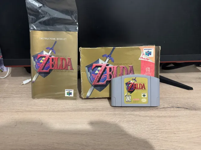 Zelda ocarina of time Cib n64