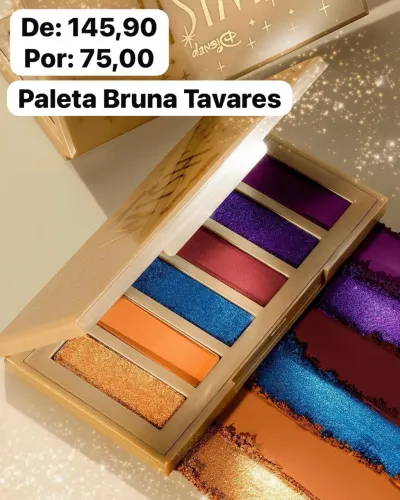 Paleta de Sombra Bruna Tavares
