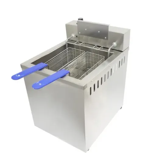 Fritadeira Elétrica Água Óleo 18 Litros Industrial Inox