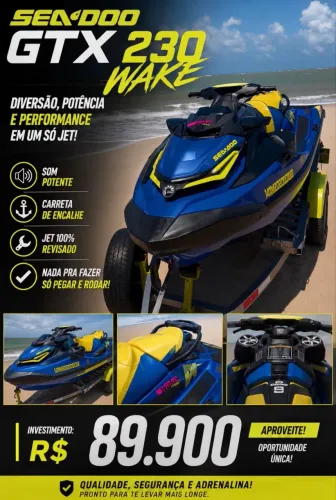 Jet Senado GTX 230 wake