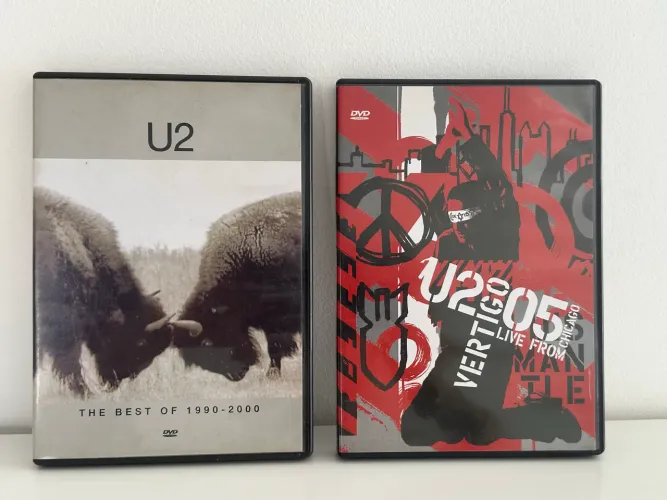 DVD show coleção U2 Vertigo e The Best of