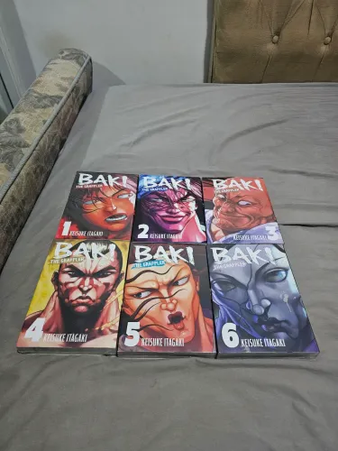 Coleção manga baki inglês importado