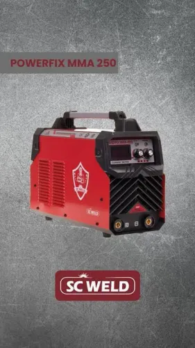 INVERSORA DE SOLDA POWERFIX MMA 250 220V MONO   SC WELD