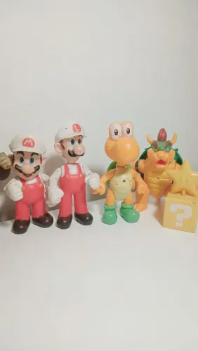 Bonecos Turma do Mário bross