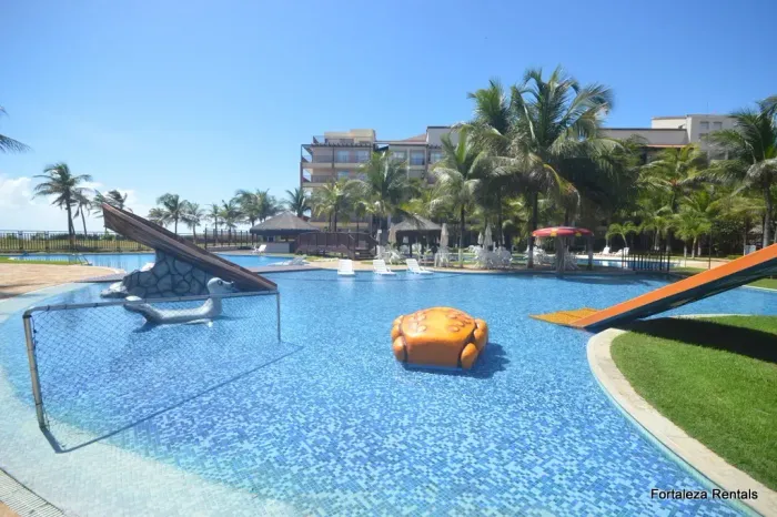 Beach Living - Apartamento com 3 quartos, próximo ao Beach Park (Acqua Park)
