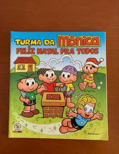 Livro turma da Mônica feliz natal para todos