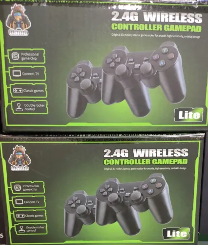 Vídeo game 2 controles novo com jogos