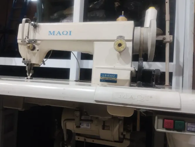 Maquina de costura transporte duplo
