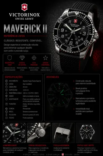 VICTORINOX SWISS ARMY MAVERICK II - REF. 24135