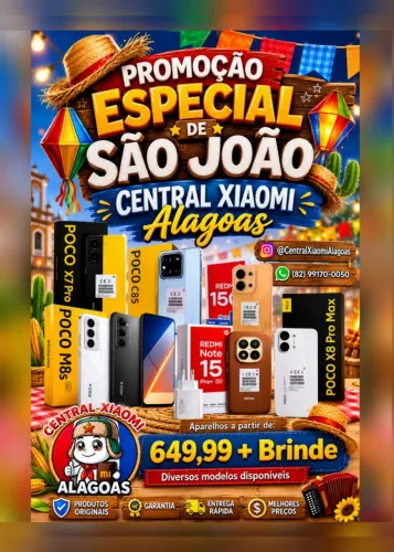 Xiaomi Poco X8 Pro Max, Redmi Note 15 Pro e Diversos Modelos Disponíveis - PROMOÇÃO 
