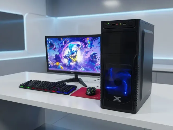 ? Pc Gamer Completo (i5 + RX550 + SSD)