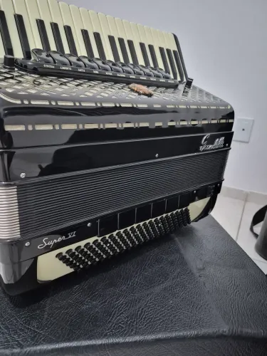 Acordeon Scandalli Super VI 2s C/ Captação Harmonik FX-T