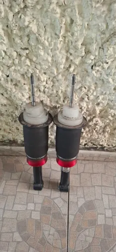 Par de bolsas com amortecedores traseiro suspensao a ar lancer 2012