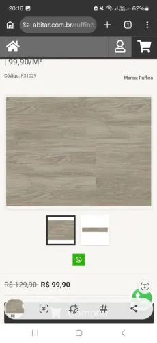 Piso vinilico ruffino