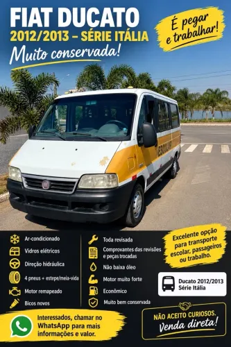 Fiat Ducato Minibus 2.3 ME Diesel 2013