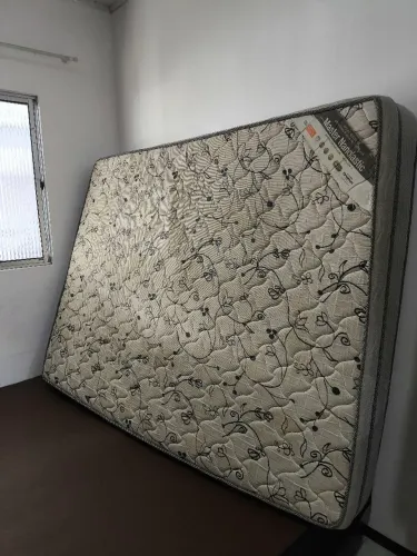 CAMA CASAL - BASE+COLCHÃO (ORTOBOM)