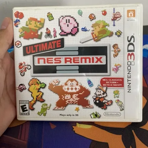 Ultimate NES Remix Nintendo 3DS - Com Caixa
