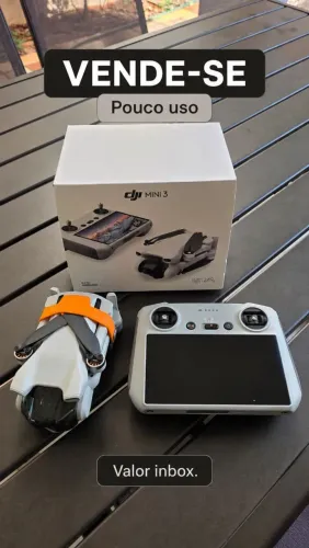 Promo - DJi mini3 (usado 4x) com chip memória