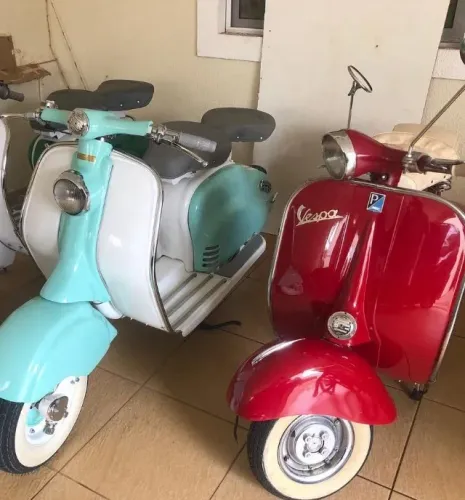Vespa M4 e Lambretta LD