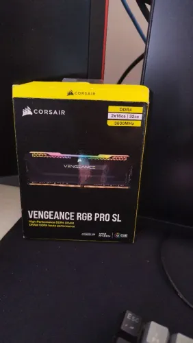 Memória ram 2x16 3600 MHz Corsair vegeance pro SL
