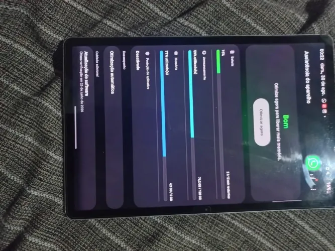 Tablet novo para ir logo todas as funções ok troco por telefone mais volta