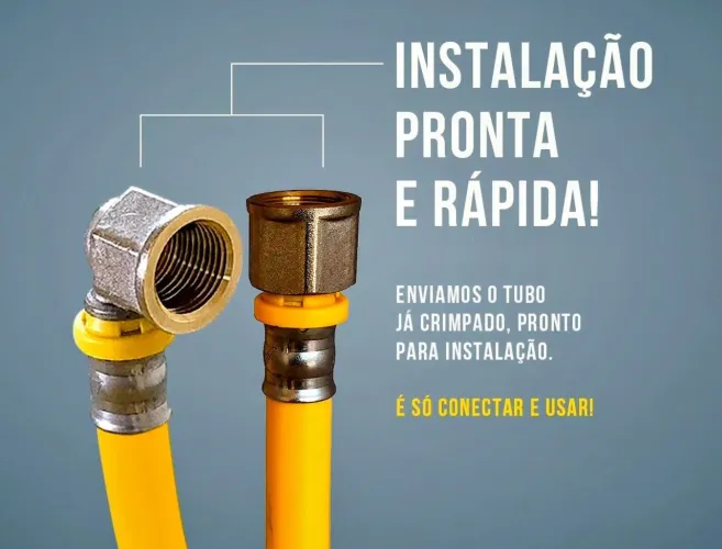 Rede de gas Pex todas as medidas! 